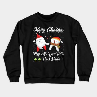 Dentist Funny Christmas Thanksgiving Crewneck Sweatshirt